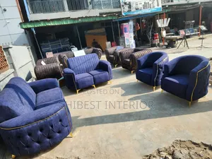 Padded 7 Seaters Sofa Chairs