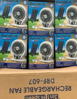 Duravolt 3 in 1 Rechargeable Fan