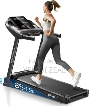 2.5hp Treadmill Machine With 120kg User Weight and Incline