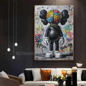 Black Kaws Swans Swag