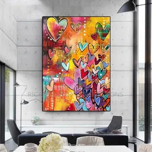 Colourful Love Oil Paintings