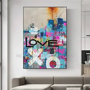 Xoxo Love Oil Painting