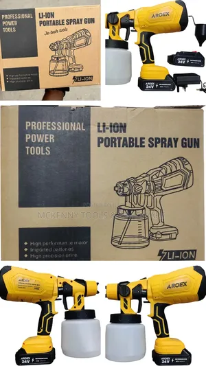 Dewalt Cordless Spray Paint Machine With 2 Battery Lithium
