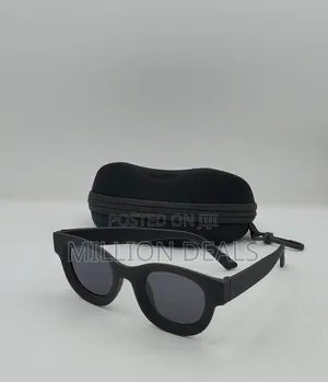 Vintage Suede Inspires Men's Black Sunglasses