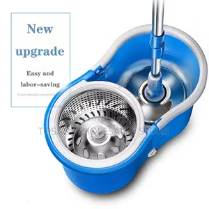 360° Rotating Spin Mop With Bucket