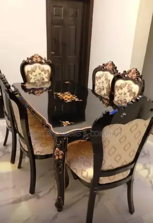 Luxury 6 Seater Royal Dining Set