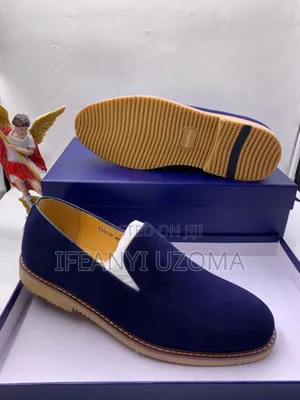 Suede Loafers Corporate Shoe