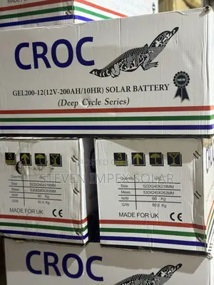Croc Deep Cycle Solar Battery 200ah 12v