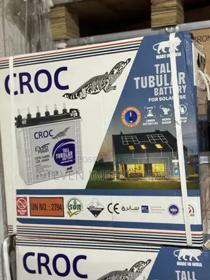 Croc Tubular Solar Battery 240ah 12v