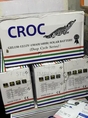 Croc Deep Cycle Solar Battery 150ah 12v