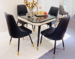 4 Seaters Marble Dinning Set