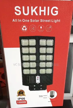 All In One Solar Street Light 1500w Suhkig Say To Darkness