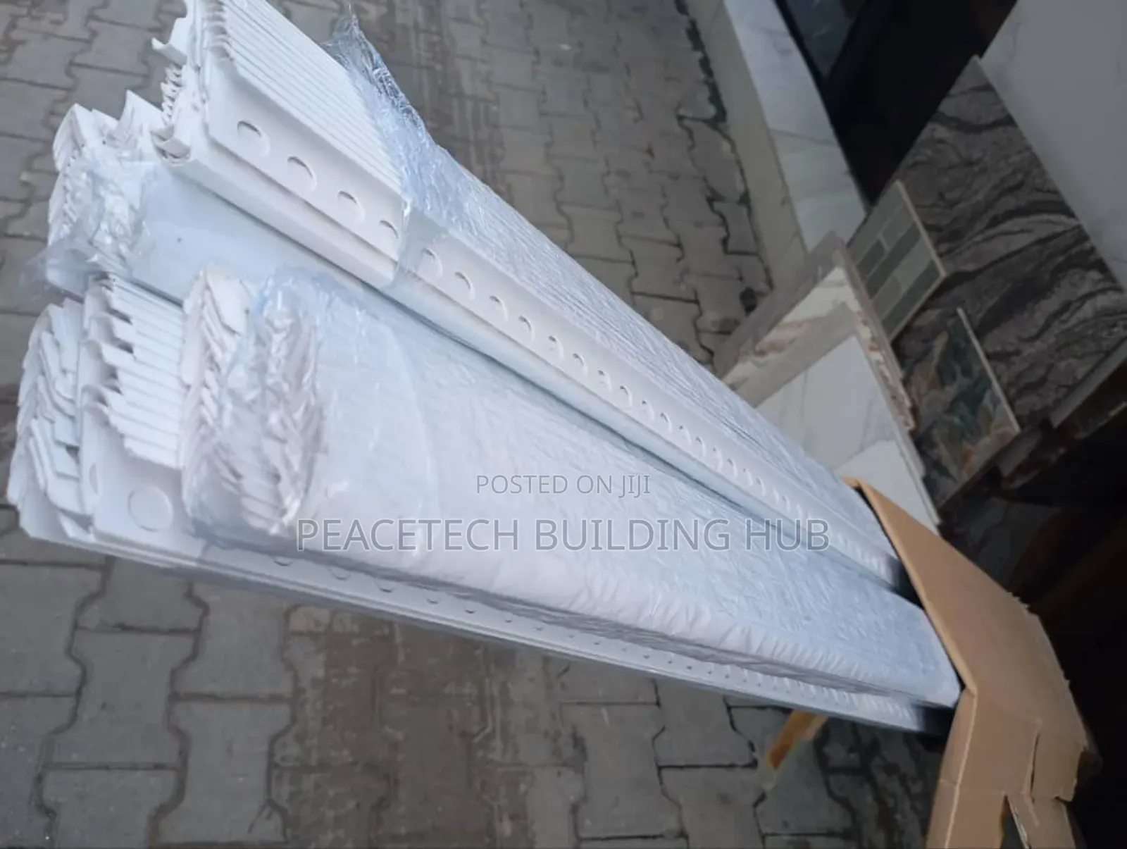 White Rubber Plastic Profiles