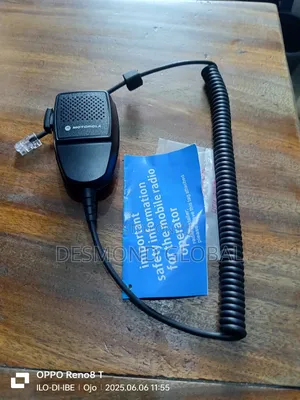 Motorola Gm Microphone for Base Radios