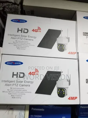 Lexloria Ultra Hd 4g Solar PTZ Camera 4mp