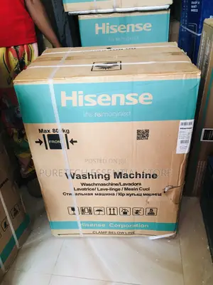 New Hisense Inverter 7kg Front Load Automatic Washing Machin