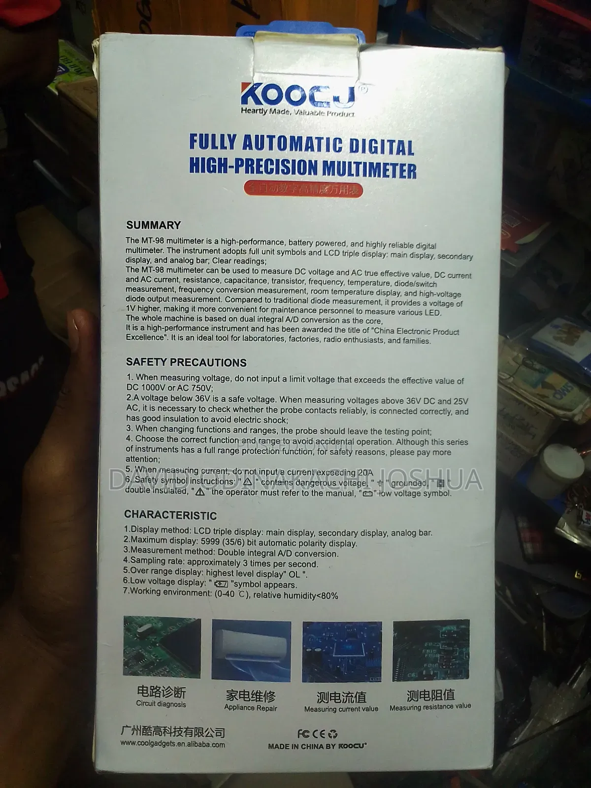 Fully Automatic Digital High-Precision Multimeter