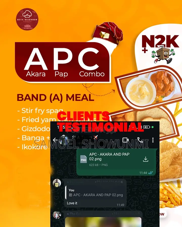 Graphics Designer (Highly Competent) - Social Media Flyer
