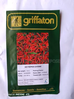 Hot Peppers Seeds Cayenne Sombo 5g