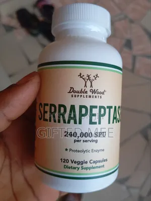 Serrapeptase, Maximum Potency, 240,000spu, 120 Capsules.