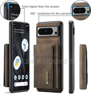 Google Pixel 8 Pro/7 Pro Detachable Case With Card Slot