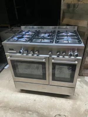Uk Used Five Burner Gas Cooker Gas With Oven and Grill