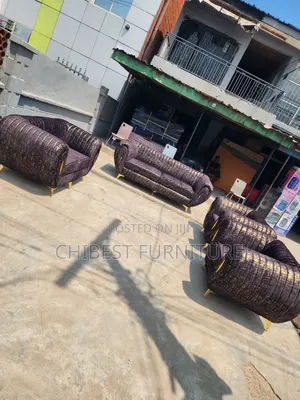 Set of Padded Luxury Sofa Chairs.
