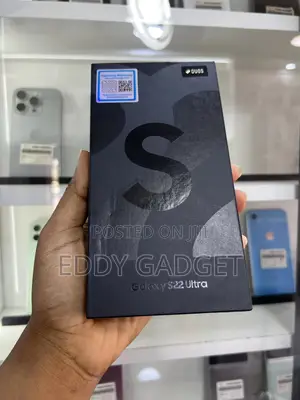 New Samsung Galaxy S22 Ultra 256 GB Black