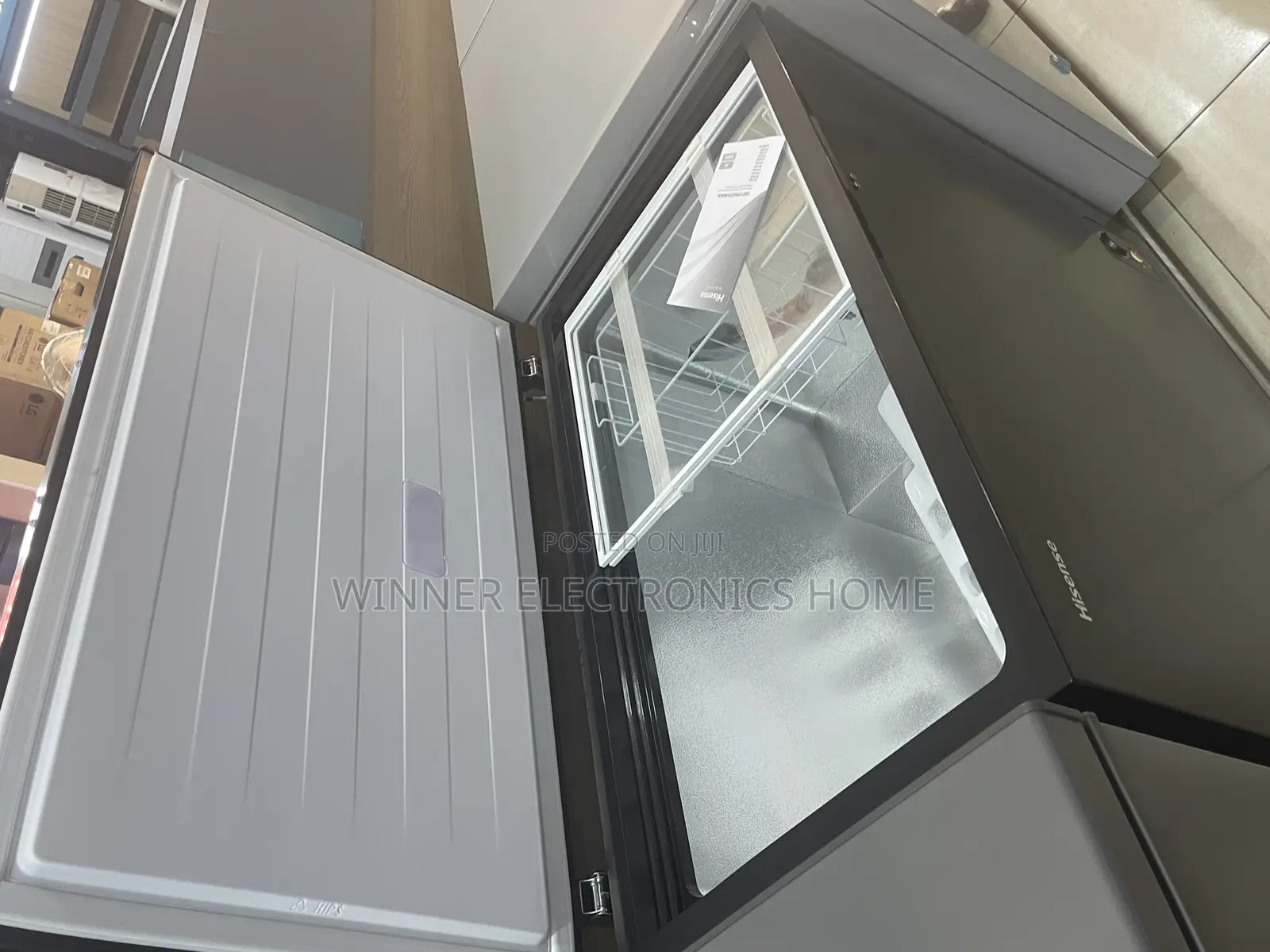 Hisense Freezer 189 Liters Black