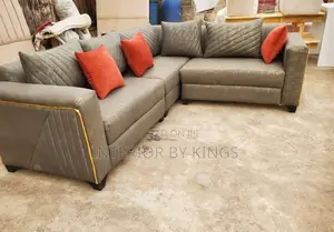 U-Shaped Fabric Sofa Custom Made Can Be in Preferred Colors