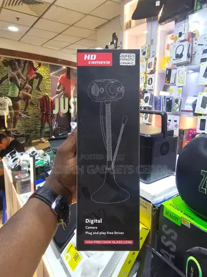 Digital Hd Stand Alone Webcam With External Mic