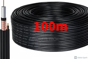 Rg59 Coaxial With Power Cable for CCTV Camera - 100m