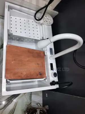 White Modern Kitchen Sink