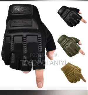 Quality Half Leather Gym Gloves