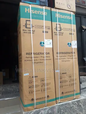 Hisense Double Door Standing Fridge Button Freezer Rd-35dcb.