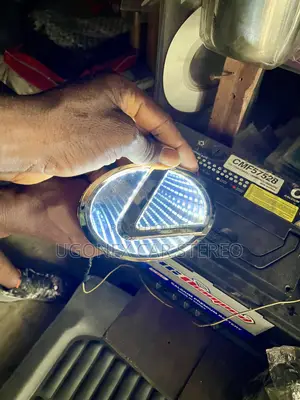 Lexus Logo Emblem With Led Lights