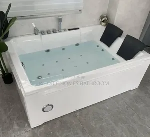 Luxury Double / 2-Person Jacuzzi Bathtub With Massage Jets