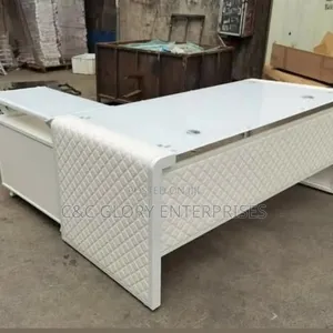 Executive Office Table White