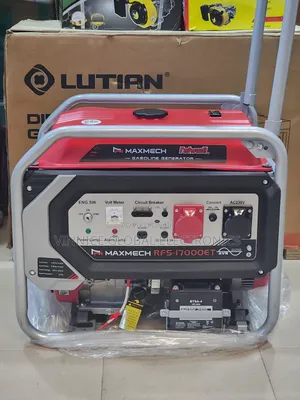 15kva Maxmech Petrol Generator 100% Pure Copper Coil Key.