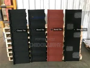 Stone Coated Roofing Tiles With Different Design and Color