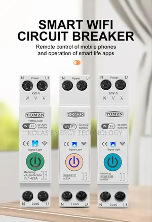 Tomzn 50a Wifi Smart Switch Energy Meter