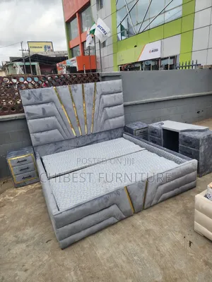 Complete Set of Padded 6by6 Bed.