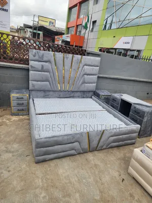 6by6 Upholstery Padded Set of Bed