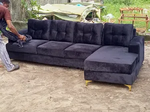 Black Sectional Couch L Shape