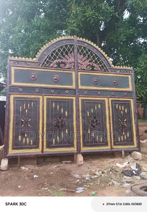 Strong Wrought Iron Gate
