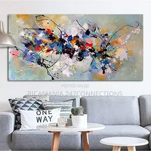 Interior Oil Paintings Frameless Canvas
