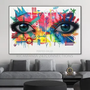 Opened Eyes Oil Paintings Canvas