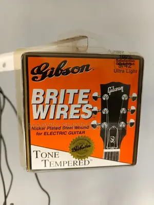 Gibson Brite Wires Electric Guitar Strings Ultra Light 9/42