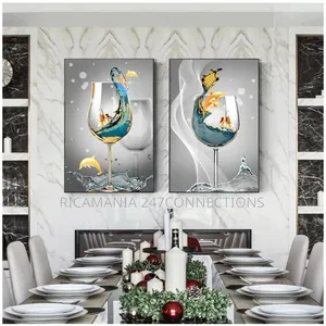 Drinking Water and Wine Glasses