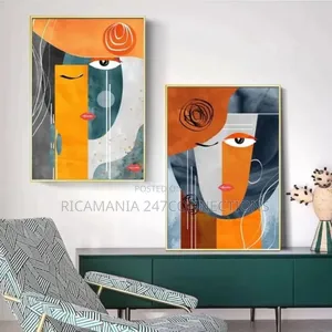 Abstract Canvas Frames